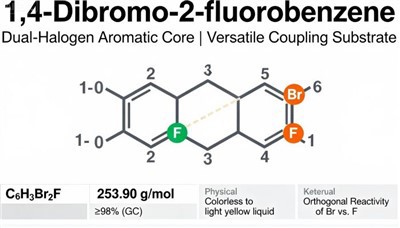 1,4-dibromo-2-fluorobenzene